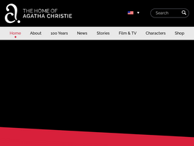 'agathachristie.com' screenshot