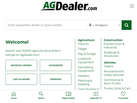 'agdealer.com' screenshot