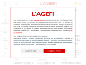 'agefi.fr' screenshot