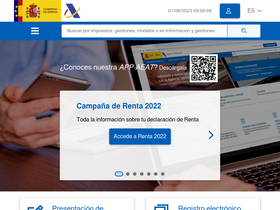 'agenciatributaria.es' screenshot