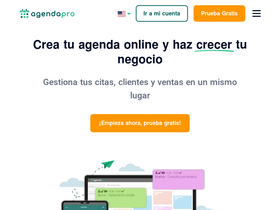 'agendapro.com' screenshot
