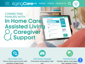 'agingcare.com' screenshot