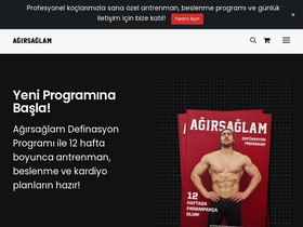 'agirsaglam.com' screenshot