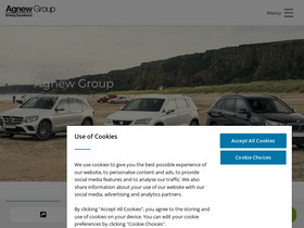 'agnewcars.com' screenshot