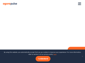 'agorapulse.com' screenshot