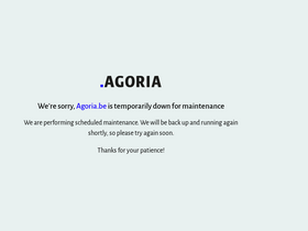 'agoria.be' screenshot