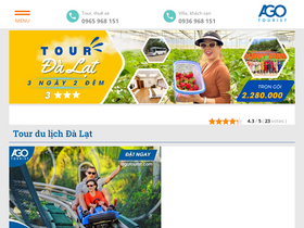 'agotourist.com' screenshot