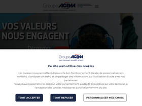 'agpm.fr' screenshot