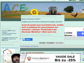 'agri-convivial.com' screenshot