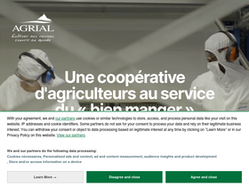 'agrial.com' screenshot