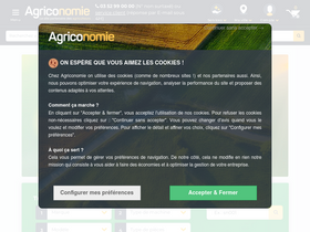 'agriconomie.com' screenshot