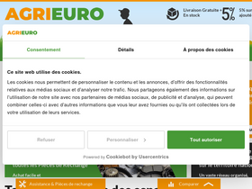 'agrieuro.fr' screenshot