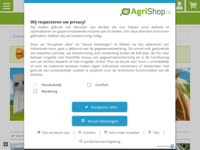 'agrishop.nl' screenshot