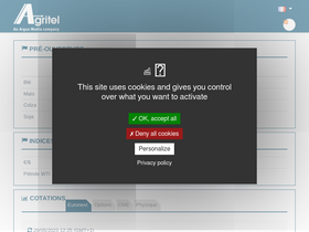 'agritel.com' screenshot