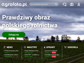 'agrofoto.pl' screenshot