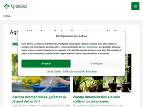 'agromatica.es' screenshot