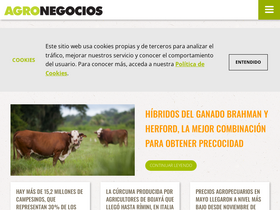 'agronegocios.co' screenshot