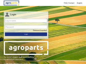 'agroparts.com' screenshot