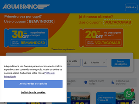 'aguiabranca.com.br' screenshot