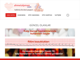 'ahmetalpman.com' screenshot