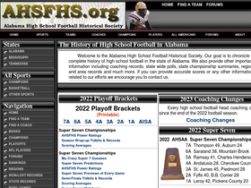 'ahsfhs.org' screenshot