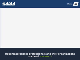 'aiaa.org' screenshot