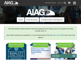 'aiag.org' screenshot