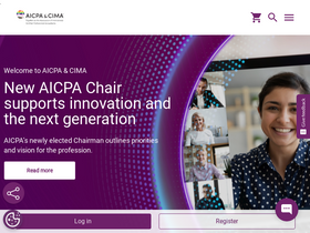 'aicpa.org' screenshot