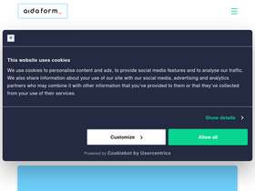 'aidaform.com' screenshot