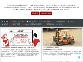 'aifos.org' screenshot
