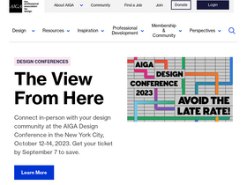 'aiga.org' screenshot