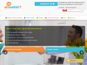 'ailmadrid.com' screenshot