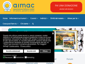 'aimac.it' screenshot