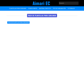 'aimariec.com' screenshot