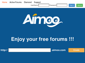 'aimoo.com' screenshot