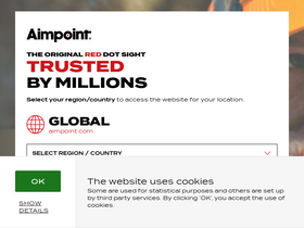 'aimpoint.com' screenshot