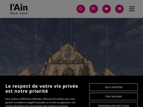 'ain-tourisme.com' screenshot