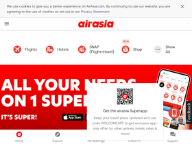 'airasia.com' screenshot