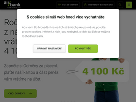 'airbank.cz' screenshot
