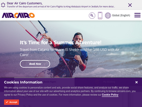 'aircairo.com' screenshot