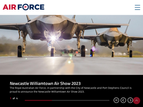 'airforce.gov.au' screenshot
