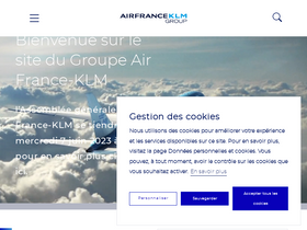 'airfranceklm.com' screenshot