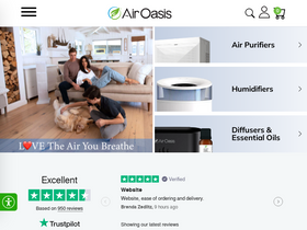 'airoasis.com' screenshot