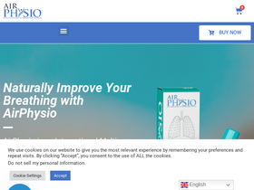 'airphysio.com' screenshot