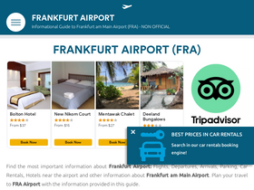 'airport-fra.com' screenshot