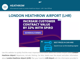 'airport-london-heathrow.com' screenshot