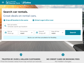 'airportrentalcars.com' screenshot