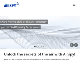 'airspy.com' screenshot