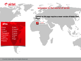 'airtel.com' screenshot
