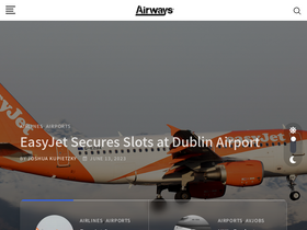 'airwaysmag.com' screenshot